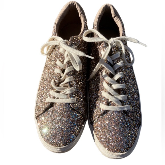 Ladies glittery shoes sparkly shoes - Picture 1 of 4